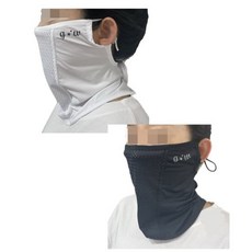 고운 골프 쿨 시원한 자외선 UV 차단 얼굴 목 햇빛가리개 등산 스포츠 조깅 바이크, 블랙, 1개
