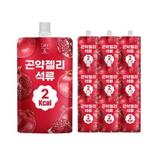 데이앤 2칼로리 곤약젤리 석류, 150g, 10개