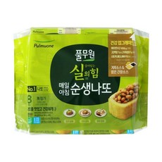 풀무원 순생나또 8입세트 비리지 않은 먹기편한, 396g, 2개