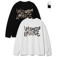 UNTAPPED STUDIO 카모플라쥬 그래픽 오버핏 긴팔 티셔츠 2Color 275893