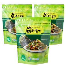 대령숙수 마른미역줄기 40g x 3봉(1세트), 3개