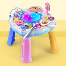 多功能學習桌 益智遊戲桌 1-3歲適用, 411多功能益智遊戲桌, 1個