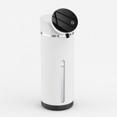 壁掛式智慧感應泡沫皂液器 自動起泡洗手液機, 白色泡沫, 1個