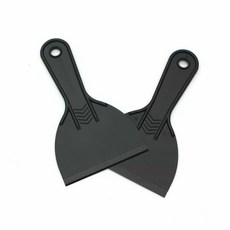 플라스틱헤라 10cm 2개입 검정 차량눈제거 성애제거