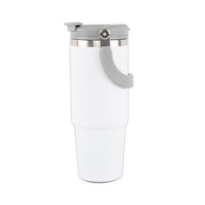 스텐 대용량 텀블러 900ml 화이트, 1개