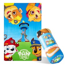 Paw Patrol 아동용 플리스 담요 - 매우 부드러운 99.1 x 149.9cm(39 59인치) 따뜻한 침대 선물