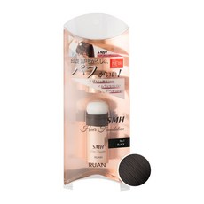 SMH絲密赫髮粉底 髮際線修飾粉 靜電原理 防水防汗 12g 深咖, 1個, 3g,深咖