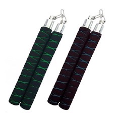 스폰지 쌍절곤 2개-1세트 스펀지쌍절곤 초보자용 쌍절곤, 랜덤, 1세트