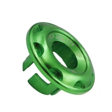 알루미늄 합금 오토바이 점화 스위치 커버 키 보호기 링 잠금 Yamaha Fuego JOG ZY100T AVENUE RSZ Vino, 08 녹색