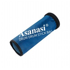 【Asanasi】夾式鼓棒筒 鼓棒收納 爵士鼓鼓棒 鼓棒袋 防潑水 鼓棒桶 鼓棒掛袋 打擊樂器 爵士鼓 鼓棒周邊, 藍色, 1個