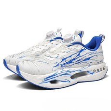 끈 없는 다이얼 여름 경량 쿠션 러닝화 남녀공용 초보자 마라톤 워킹 운동화 편안한 착용감 기능성 디자인