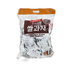 크리스피 허니눈꽃 쌀과자, 600g, 2개