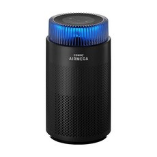 COWAY 최대 500 ft² 크기의 침실용 공기 청정기 연기 과민반응 반려동물 비듬 AQI 모니터 자동 모드 필터 표시기 야간 조명 에어메가 50 화이트 41, AIRMEGA 100(B)
