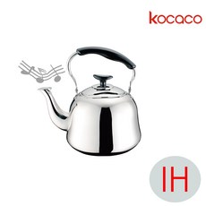 코카코 IH 인덕션 스텐 실버 주전자, 1L