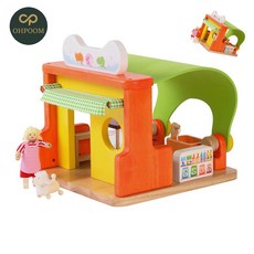 [픽커] 미용실놀이 유치원장난감 유아블록 애견 미용실