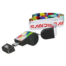 샌디스크 USB 3.2 젠 1 뚜껑형 USB메모리 피파 월드컵 2026 피파 스트랩 포함, 1개, 64GB