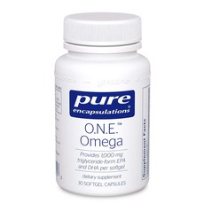 Pure Encapsulations O.N.E. Omega魚油軟膠囊 1000mg, 1罐, 30顆