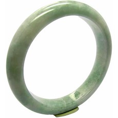 小樂珠寶 翡翠手鐲 白底淡藍水 A貨 手圍18.6號 內徑58.5mm V655, 1個