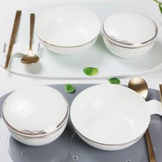 한국도자기 윙스 그레이스 예단반상기세트 6PCS, 예단포장X, 1개
