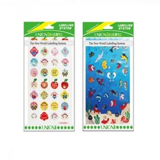 인프마켓 그림 스티커 7종 택1 야채스티커 스티커놀이 과일스티커, 바다이야기(2007)