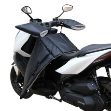 겨울 오토바이 레그커버 방수 방풍 스쿠터 무릎보호 담요 배달 라이더 보온 필수템, 방풍 무릅담요+ 핸들세트