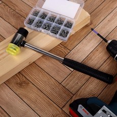우레탄 고무망치 30mm DIY 혼합형 공구, 없음, 1개