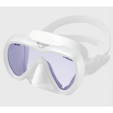 游龍潛水 2025 GULL VADER FANETTE MASK UV420 潛水面鏡 單面鏡 (女款), White