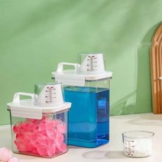 다용도 세제 소분 용기 리필 세탁세제통 디스펜서 1100mL 1800mL