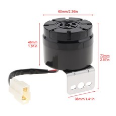 에어혼 화물차 크락션 12V 반전 신호 버저 사이렌 빛 경보 스피커 Claxon 자동차 Corneta, [04] Type A