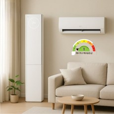 LG 휘센 1등급 뷰 2IN1 인버터 에어컨 FQ18FV3EE2 (18+6평), 매립배관형