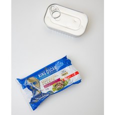King Oscar 國王 無添加 鯖魚片 地中海風味 115g, 1個, 2028.01.04