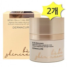 더마큐어 베베 스킨 크림 42g x 2개 톤업 비비크림 화사한 피부표현, 상세페이지 참조, 1개