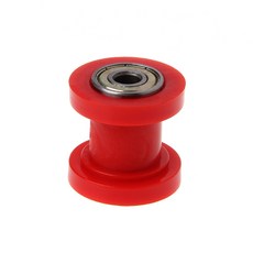 모터사이클 체인 롤러 텐셔너 휠 가이드 10mm 범용 체인 롤러 모터사이클 자전거와 호환 가능, 1개