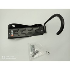 台灣精製單車牆壁掛車架，居家省空間壁車架，自行車牆面吊車架，附螺絲，最大承重20kg, 1個, SUPER B單車 牆壁掛車架, Black