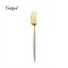 Cutipol GOA 青玉金霧面不鏽鋼 18.5CM點心叉, 1個