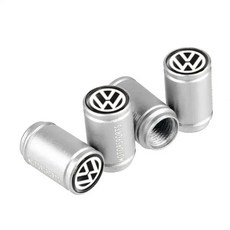 제타 골프 매트 자동차 휠 타이어 밸브 캡 라인 티구안 보라 비틀 시로코, 10. B-Silver, 1개