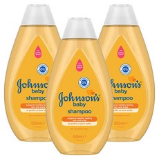존슨즈베이비 샴푸 포 센서티브 스킨, 3개, 500ml