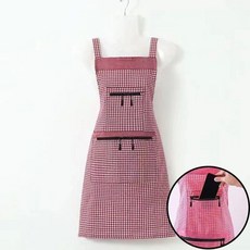 0LE6kun 雙拉鍊圍裙 簡約時尚廚房工作服 男女款加長罩衣 揹帶實用做飯用