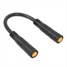 3핀 전자 자전거 스로틀 커넥터 전기 자전거 3핀 센서 엄지 스로틀 케이블 모터, 기음, 검은색