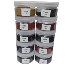 직접 염료(면 인견 모시 청바지) 염색, 검정, 70g, 1개
