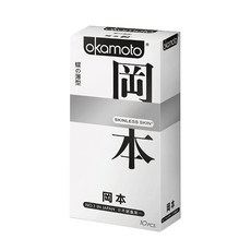 岡本 Skinless Skin 蝶之薄型 保險套, 1個, 1盒