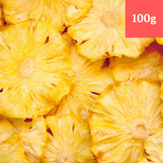 파인애플(필리핀산) 원형컷 100g (약14입) 건조과일 A급, 1개