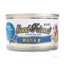 경희의마실 강아지캔 닭고기와 쌀 캔 100g 강아지죽