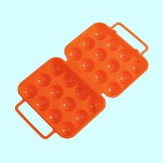 hyg 캠핑 가방 날계란 보관 용기 에그 트레이 12구 달걀보관함 휴대용계란통 계란트레이정리함, 기본, 없음, 1개