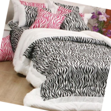 지브라 극세사 차렵이불 S/Q 국내제작 겨울이불