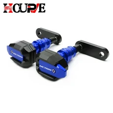 오토바이 낙하 방지 프레임 슬라이더 페어링 가드 충돌 방지 패드 보호대 NC750X NC750S NC 750X 750S NC, 06 NC750S Blue