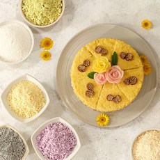 국산 무지개떡 만들기 천연재료 습식 쌀가루 모음 500g, 쑥 현미 쌀가루 500g, 1개