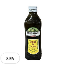 파르키오니 퓨어 올리브유, 500ml, 8개