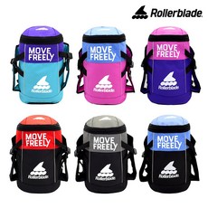 인라인가방 롤러블레이드 인라인 스케이트 가방 아동용 어린이 주니어 보호장구, 레드블랙, 1개