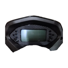 SYM MMBCU 曼巴158 儀表框貼 儀表板保護貼 黏性佳 車貼 貼膜, 1個, 碳纖維